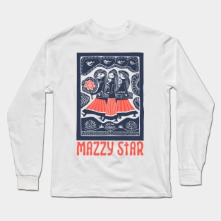 Mazzy Star .. Psychedelic Fan Art Design Long Sleeve T-Shirt